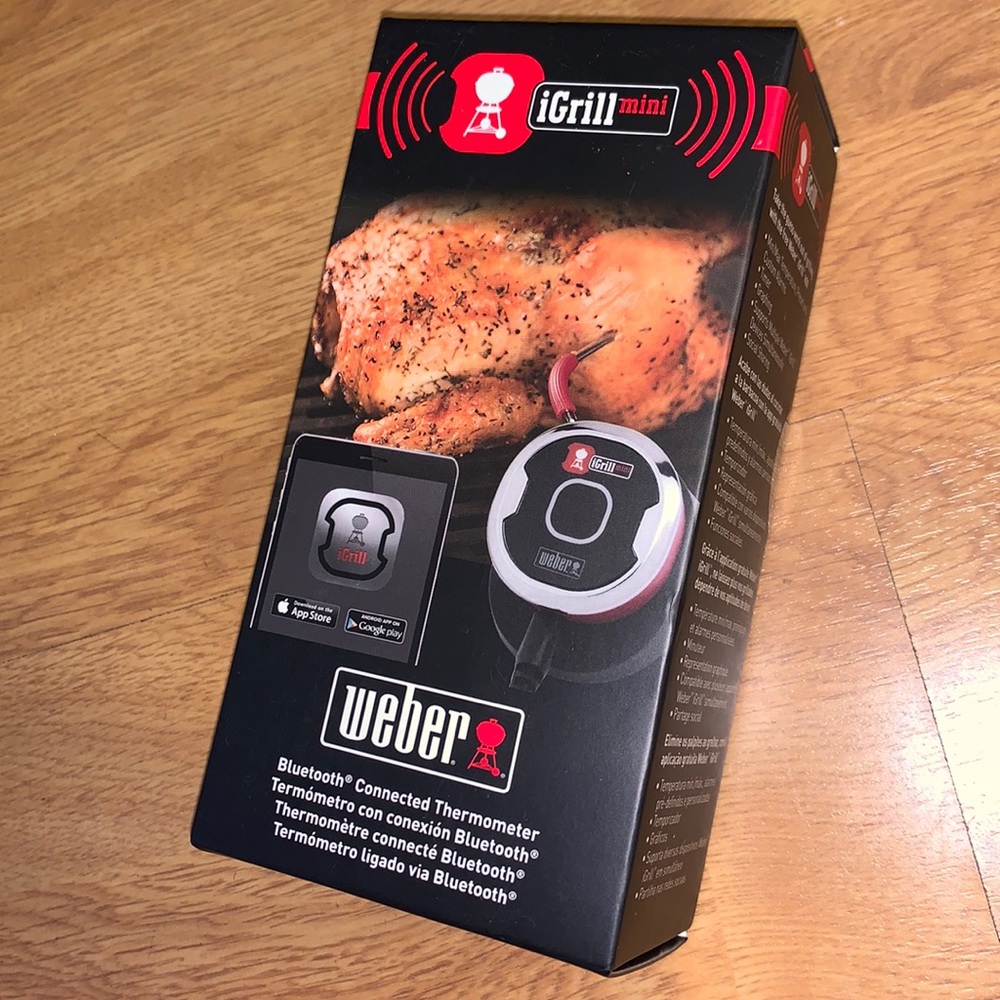 NWT Weber iGrill mini BBQ Bluetooth Thermometer